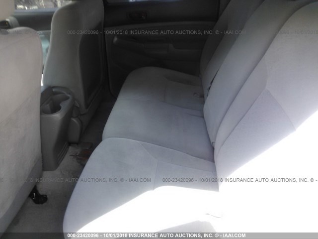 3TMJU62N76M012706 - 2006 TOYOTA TACOMA DOUBLE CAB PRERUNNER RED photo 8