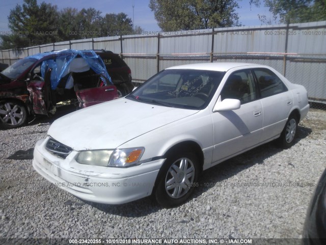 4T1BG22K91U769360 - 2001 TOYOTA CAMRY CE/LE/XLE 白色 照片 2
