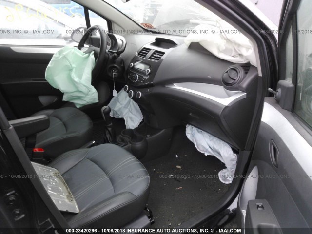 KL8CA6S98DC518234 - 2013 CHEVROLET SPARK LS BLACK photo 5