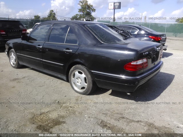 WDBJF70F9WA709771 - 1998 MERCEDES-BENZ E 430 BLACK photo 3