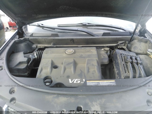 3GYFNBE3XCS512754 - 2012 CADILLAC SRX PERFORMANCE COLLECTION Қара фото 10