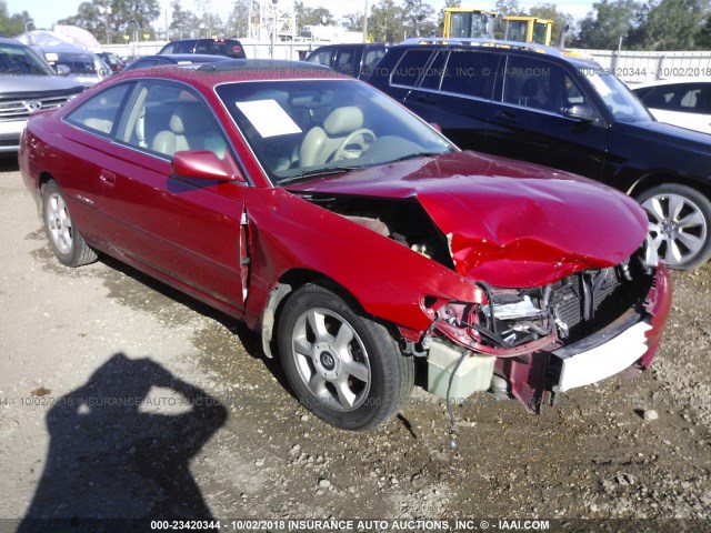2T1CF22P01C512690 - 2001 TOYOTA CAMRY SOLARA SE/SLE Qırmızı foto 1
