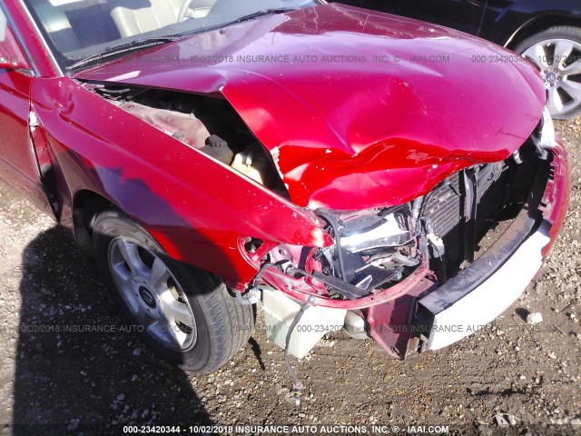 2T1CF22P01C512690 - 2001 TOYOTA CAMRY SOLARA SE/SLE Qırmızı foto 6