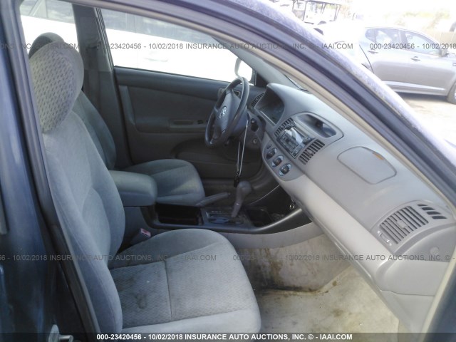 4T1BE32K63U164744 - 2003 TOYOTA CAMRY LE/XLE/SE Көк фото 5