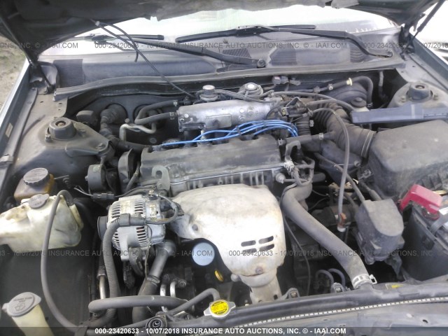 4T1BG22K0YU943858 - 2000 TOYOTA CAMRY CE/LE/XLE 绿色 照片 10