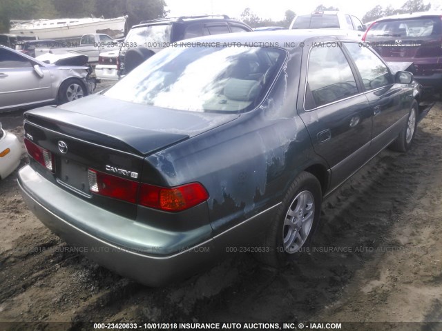 4T1BG22K0YU943858 - 2000 TOYOTA CAMRY CE/LE/XLE 绿色 照片 4