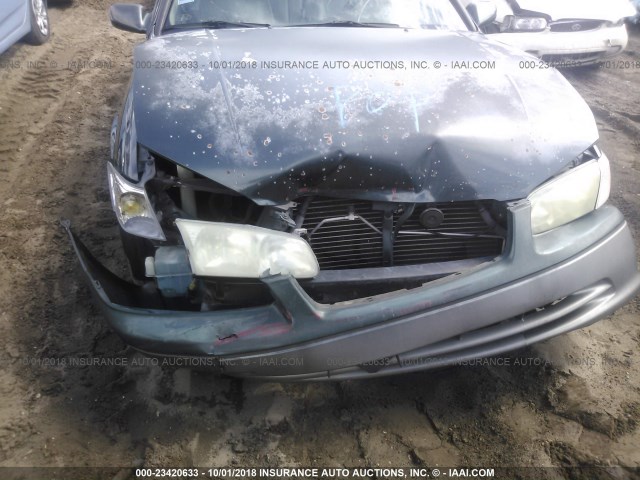 4T1BG22K0YU943858 - 2000 TOYOTA CAMRY CE/LE/XLE 绿色 照片 6