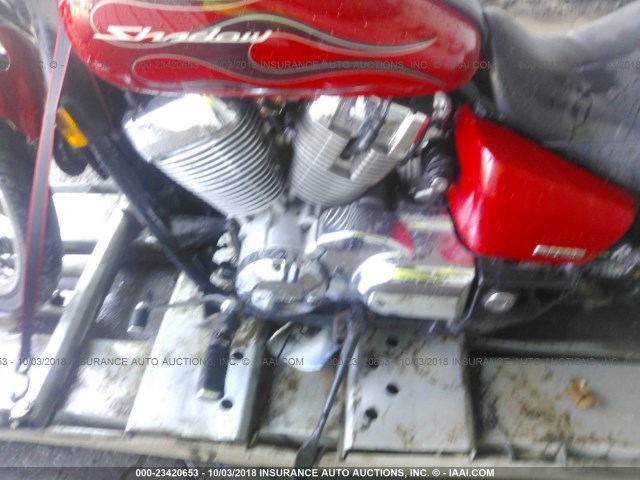 JH2RC53437M001826 - 2007 HONDA VT750 C2F RED photo 9