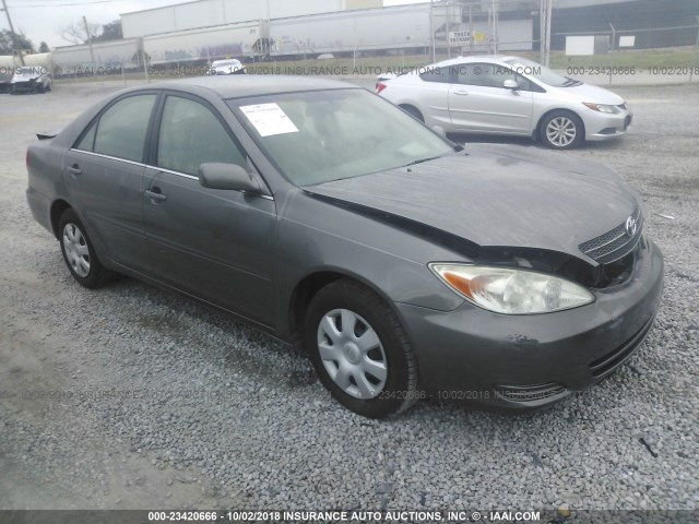4T1BE32K93U700022 - 2003 TOYOTA CAMRY LE/XLE/SE GRAY photo 1