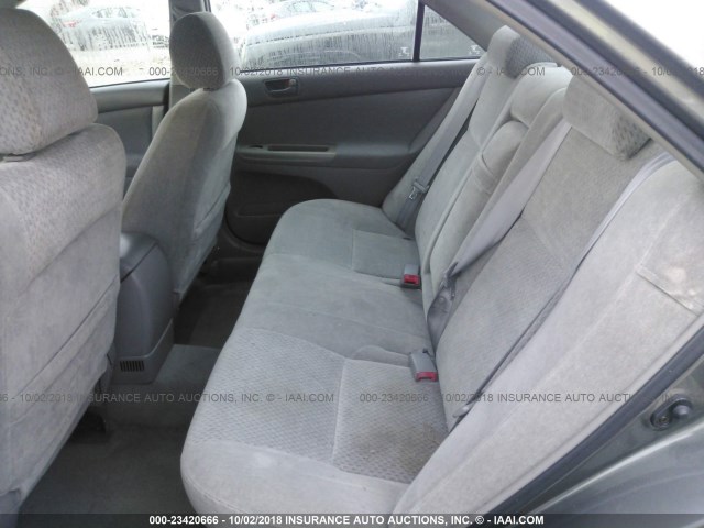 4T1BE32K93U700022 - 2003 TOYOTA CAMRY LE/XLE/SE GRAY photo 8