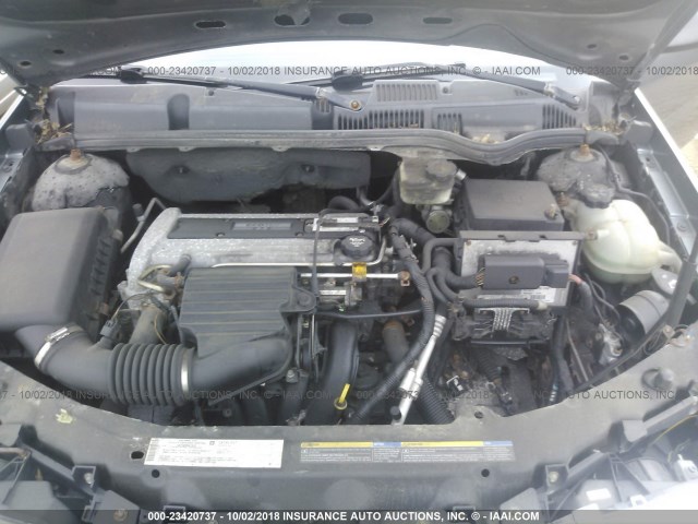 1G8AJ52F34Z210264 - 2004 SATURN ION LEVEL 2 灰色 照片 10