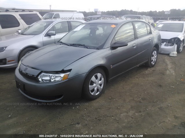 1G8AJ52F34Z210264 - 2004 SATURN ION LEVEL 2 灰色 照片 2