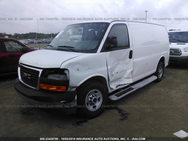 1GTW7AFF6H1915335 - 2017 GMC SAVANA G2500 WHITE photo 6