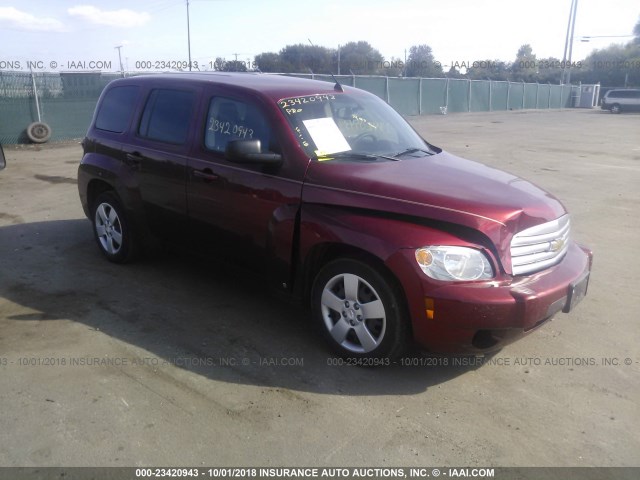 3GNCA13B89S583394 - 2009 CHEVROLET HHR LS წითელი ფოტო 1