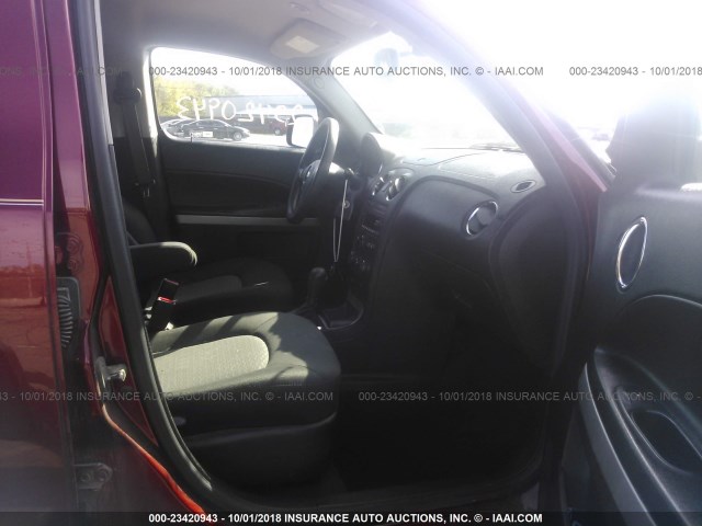 3GNCA13B89S583394 - 2009 CHEVROLET HHR LS წითელი ფოტო 5