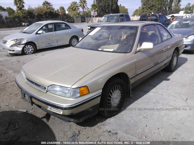 JH4KA3162LC007771 - 1990 ACURA LEGEND L GOLD photo 2