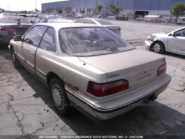 JH4KA3162LC007771 - 1990 ACURA LEGEND L GOLD photo 3