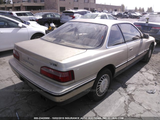 JH4KA3162LC007771 - 1990 ACURA LEGEND L GOLD photo 4