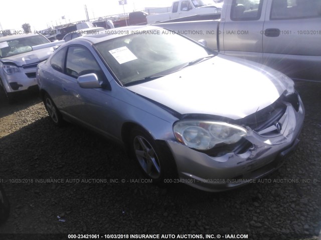 JH4DC548X4S015149 - 2004 ACURA RSX SILVER photo 1