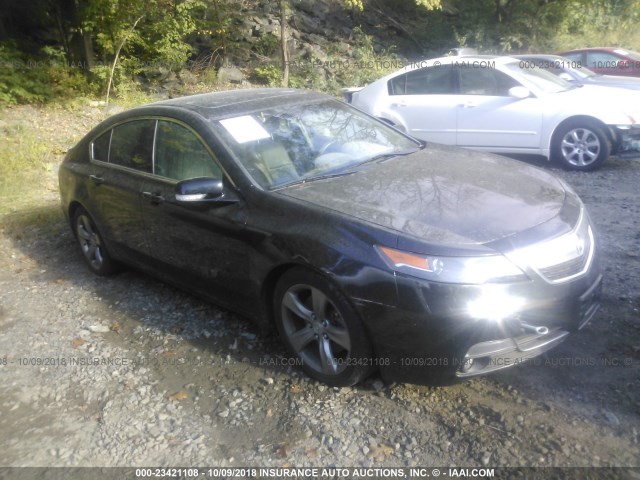 19UUA9F57CA006609 - 2012 ACURA TL BLACK photo 1