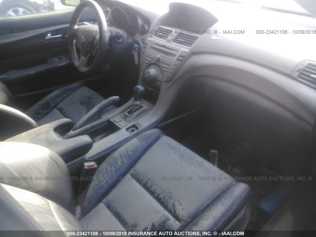 19UUA9F57CA006609 - 2012 ACURA TL BLACK photo 5