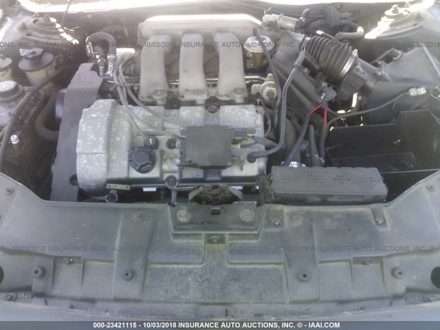 1FAFP52S9WA136458 - 1998 FORD TAURUS LX/SE GREEN photo 10