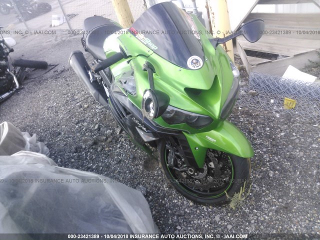 JKBZXNH1XGA001471 - 2016 KAWASAKI ZX1400 H GREEN photo 1