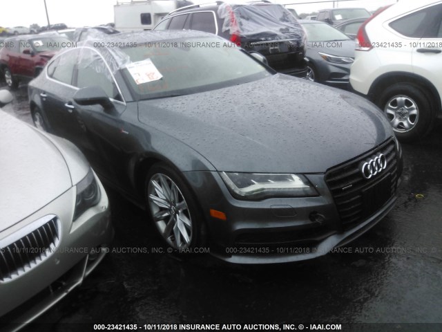 WAU2GAFCXFN003816 - 2015 AUDI A7 PRESTIGE GRAY photo 1