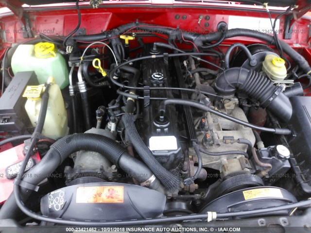 1J4FT68S8TL311828 - 1996 JEEP CHEROKEE SPORT/CLASSIC წითელი ფოტო 10