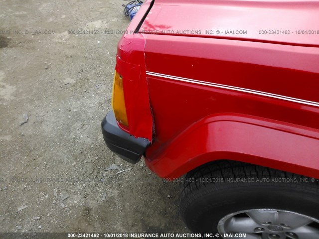 1J4FT68S8TL311828 - 1996 JEEP CHEROKEE SPORT/CLASSIC წითელი ფოტო 6