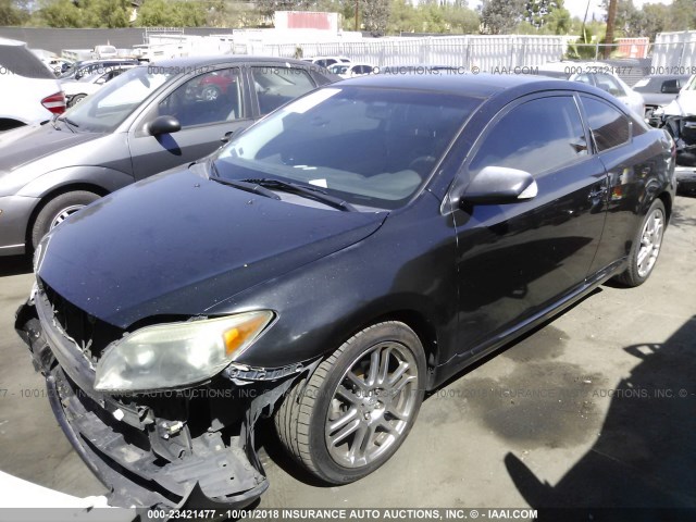 JTKDE177X60128470 - 2006 TOYOTA SCION TC 黑色 照片 2