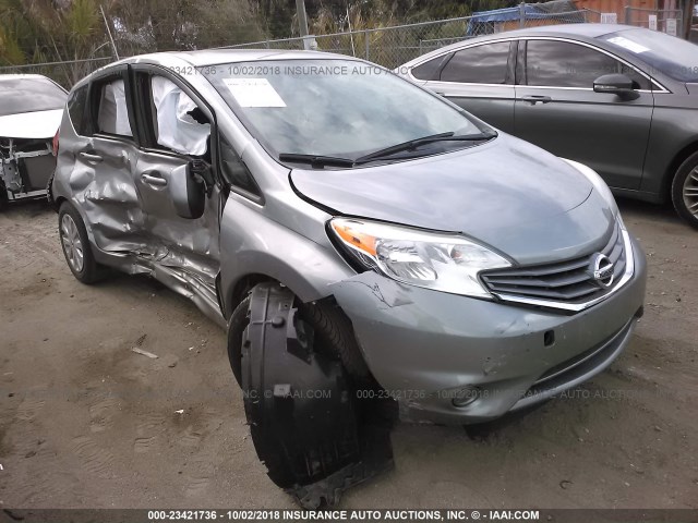 3N1CE2CP7EL425151 - 2014 NISSAN VERSA NOTE S/S PLUS/SV/SL GRAY photo 1