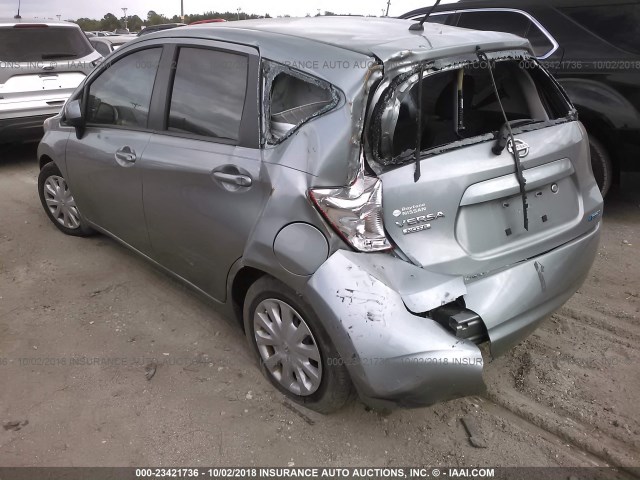 3N1CE2CP7EL425151 - 2014 NISSAN VERSA NOTE S/S PLUS/SV/SL GRAY photo 3