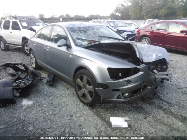 WAUDH74F78N046230 - 2008 AUDI A6 3.2 QUATTRO GRAY photo 1