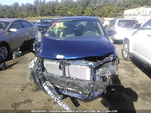 4T1BE46K09U315523 - 2009 TOYOTA CAMRY SE/LE/XLE BLUE photo 6