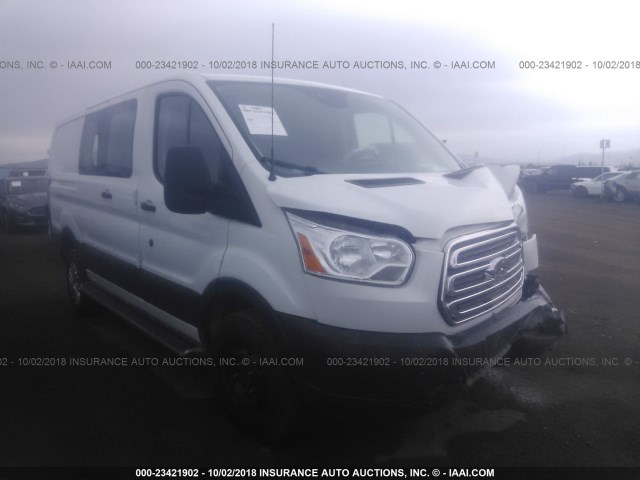 1FTYR1ZM6JKA88921 - 2018 FORD TRANSIT T-250 WHITE photo 1