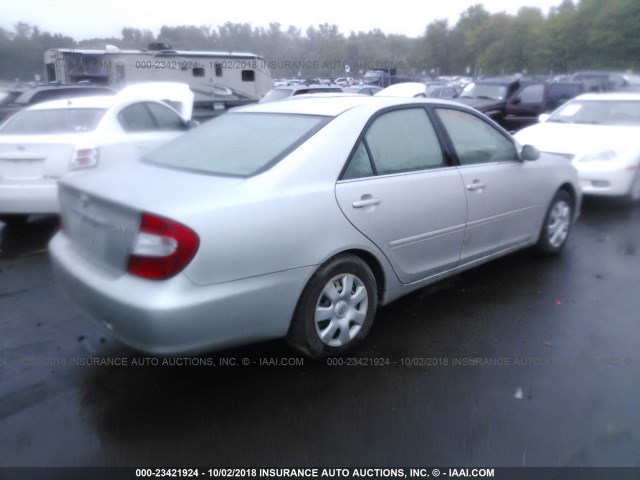 4T1BE30KX3U153703 - 2003 TOYOTA CAMRY LE/XLE/SE 香槟色 照片 4