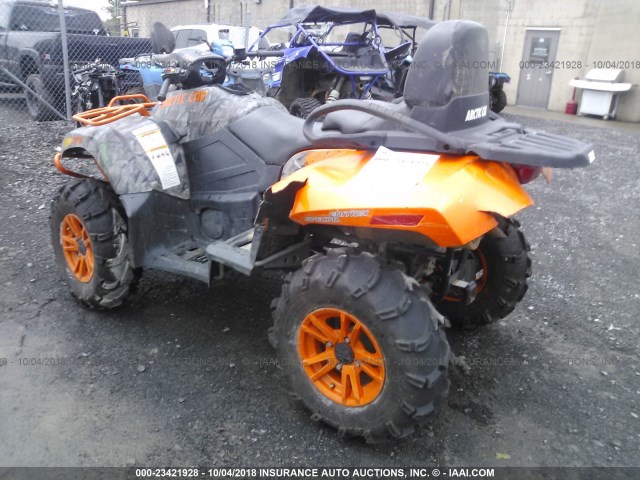 4UF16ATV8GT200125 - 2016 ARCTICCAT TRV  ORANGE photo 3