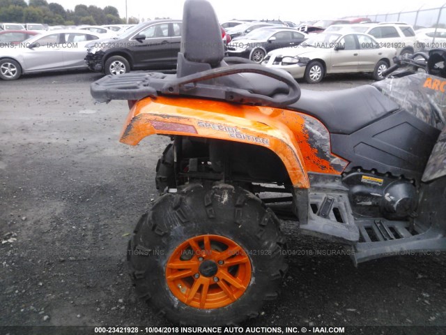 4UF16ATV8GT200125 - 2016 ARCTICCAT TRV  ORANGE photo 8