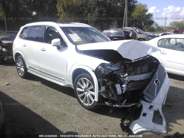 YV4BC0PL8H1122270 - 2017 VOLVO XC90 T8 WHITE photo 1