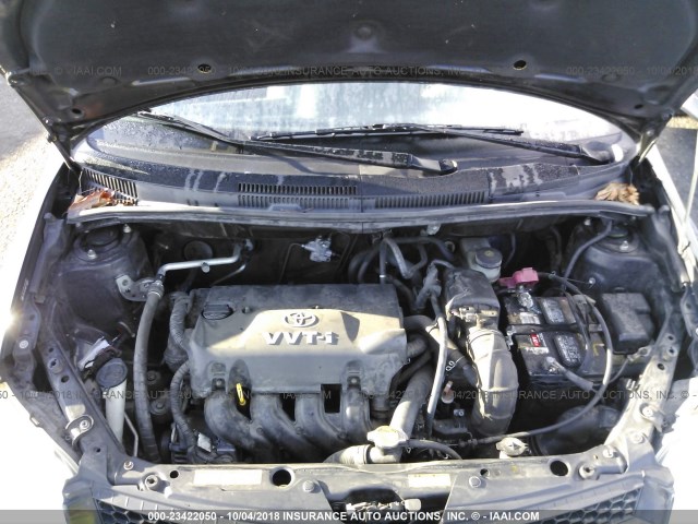 JTKKT624X60150976 - 2006 TOYOTA SCION XA შავი ფოტო 10