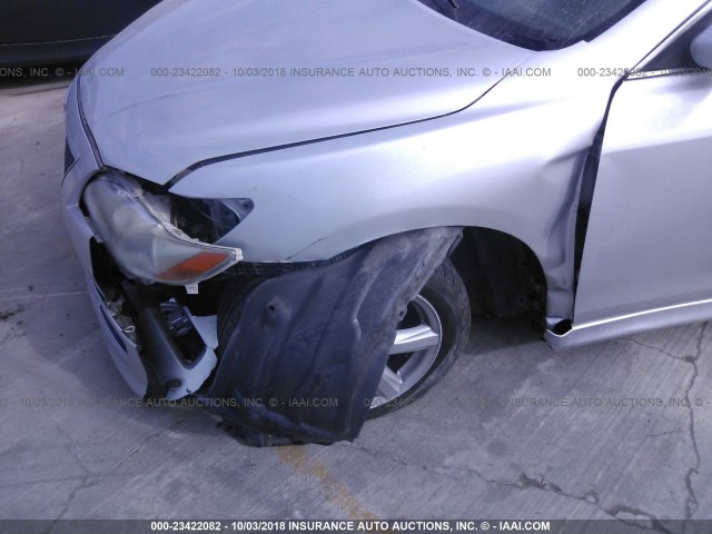 4T1BK46K87U035662 - 2007 TOYOTA CAMRY NEW GENERAT LE/XLE/SE SILVER photo 6