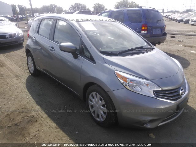 3N1CE2CP9FL354973 - 2015 NISSAN VERSA NOTE S/S PLUS/SV/SL/SR GRAY photo 1