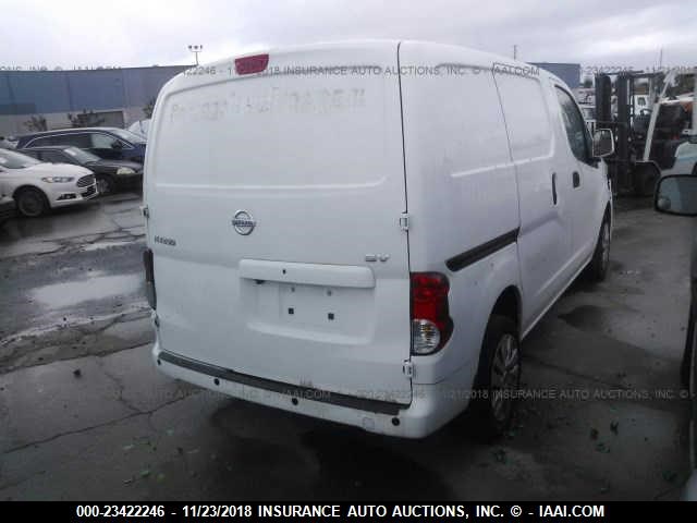 3N6CM0KN5HK707347 - 2017 NISSAN NV200 2.5S/2.5SV WHITE photo 4