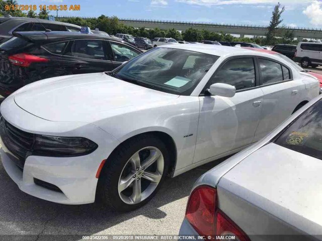 2C3CDXCT2JH205854 - 2018 DODGE CHARGER R/T WHITE photo 15