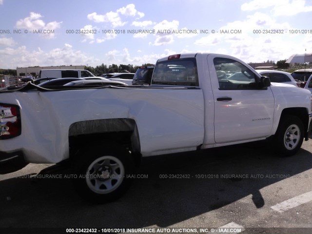 1GCNCNEC6JZ906356 - 2018 CHEVROLET SILVERADO C1500/C1500  LS WHITE photo 6