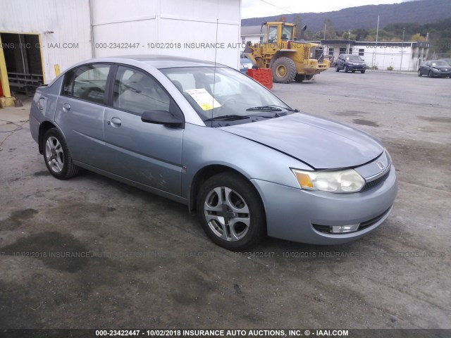 1G8AL52F83Z131018 - 2003 SATURN ION LEVEL 3 Light Blue photo 1