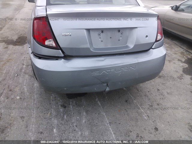 1G8AL52F83Z131018 - 2003 SATURN ION LEVEL 3 Light Blue photo 6