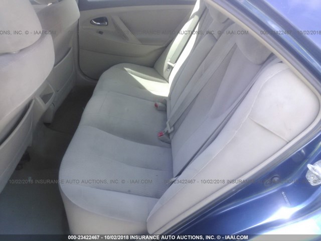 4T1BF3EK0AU558486 - 2010 TOYOTA CAMRY SE/LE/XLE 蓝色 照片 8