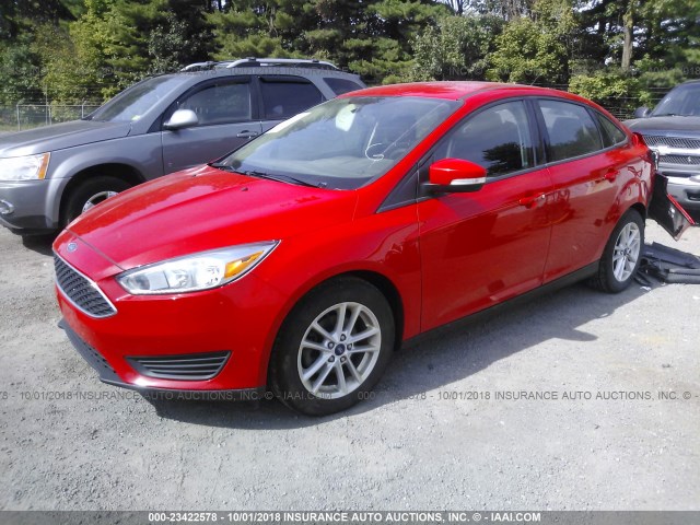 1FADP3F27GL377950 - 2016 FORD FOCUS SE 红色 照片 2